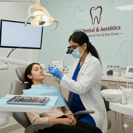 Skin care and laser treatments at AB’S Aesthetics clinic Guntur