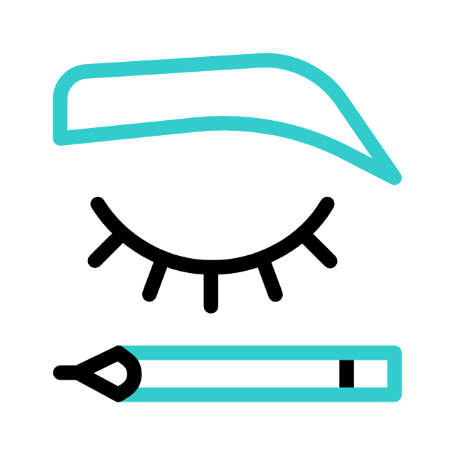 Permanent eyebrow shaping and cosmetic treatment in Guntur